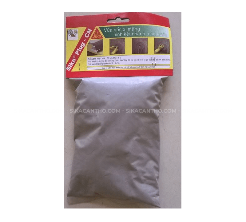Sika Plug CN Vữa gốc xi măng đông cứng nhanh, cản nước