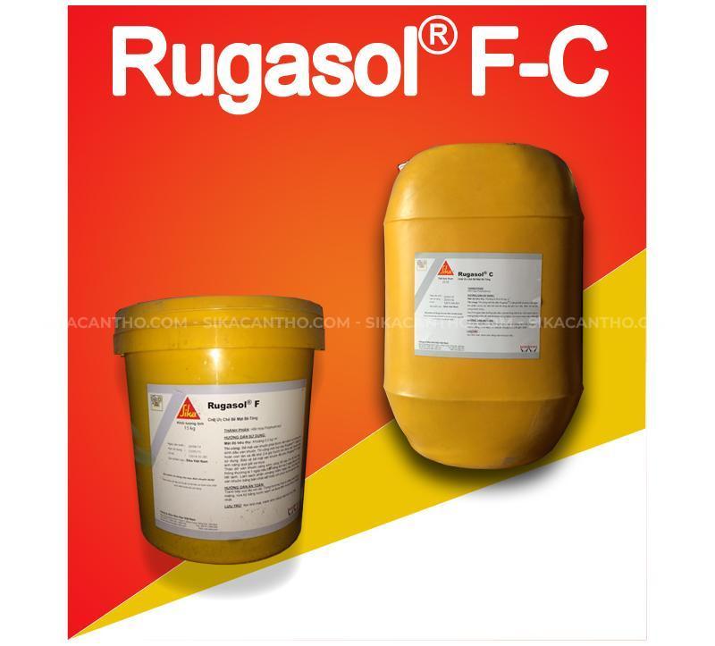 Sika Rugasol F, C phụ gia bê tông đá rửa