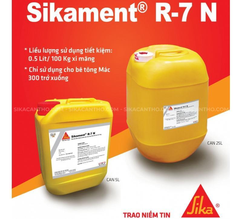 SikamentR7N phụ gia đóng rắn nhanh bê tông